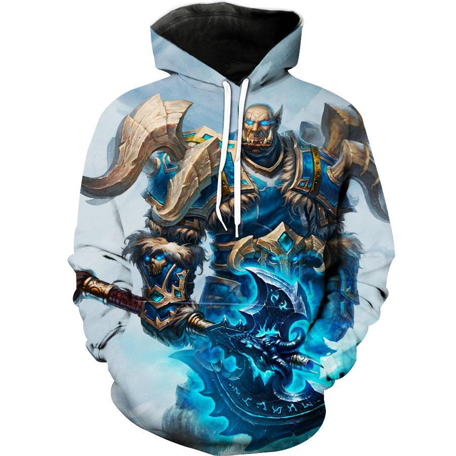 Death Knight Orc Epic Warcraft Hoodie 3D 2 Death Knight Orc Epic Warcraft Hoodie 3D