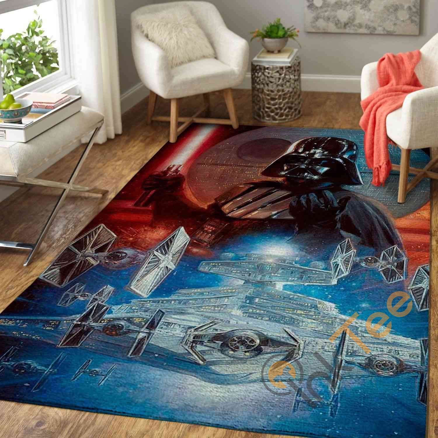 Death Star Darth Vader Area Rug 1 Death Star Darth Vader Area Rug