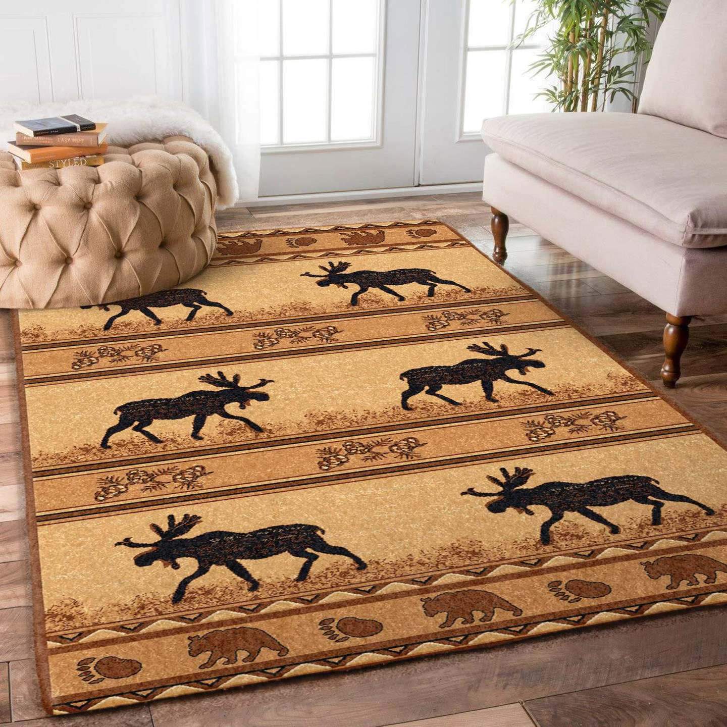 Deer And Bear Limited Edition Rug 5 Deer And Bear Limited Edition Rug