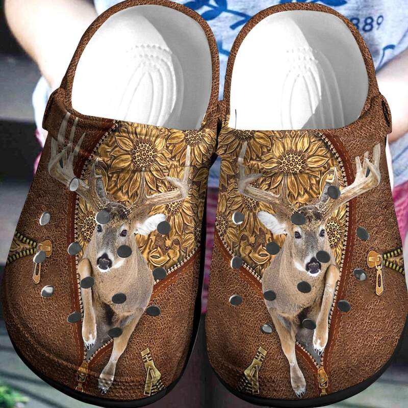Deer Hunting Crocs Clog Shoes