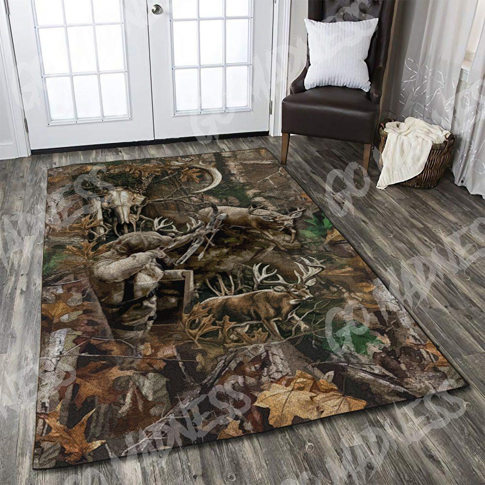 Deer Hunting Limited Edition Rug 7 Deer Hunting Limited Edition Rug