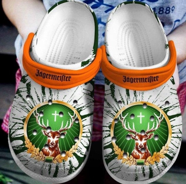 Deer Jagermeister Crocband Crocs Clog Shoes 9 Deer Jagermeister Crocband Crocs Clog Shoes
