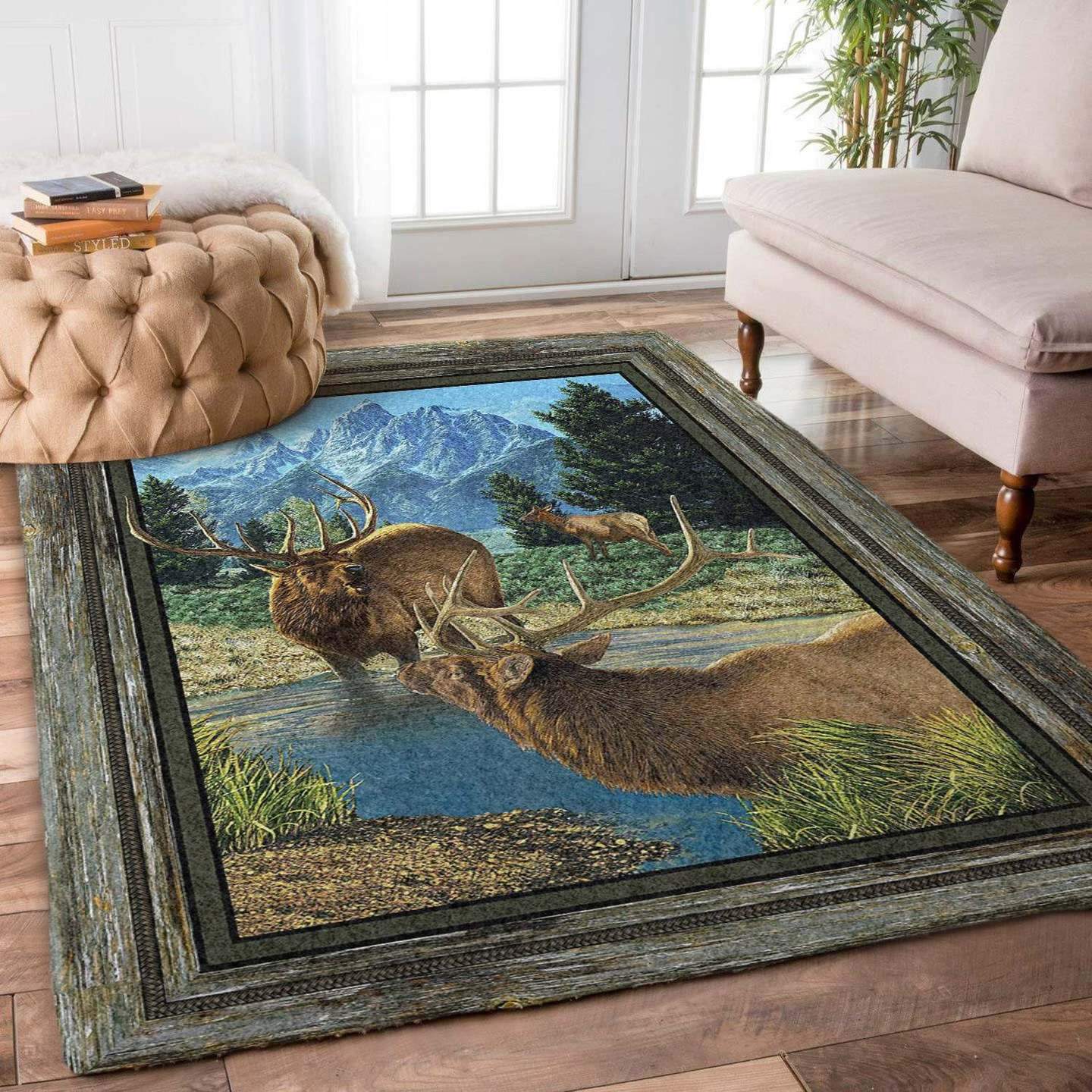 Deer Limited Edition Rug 2 Deer Limited Edition Rug