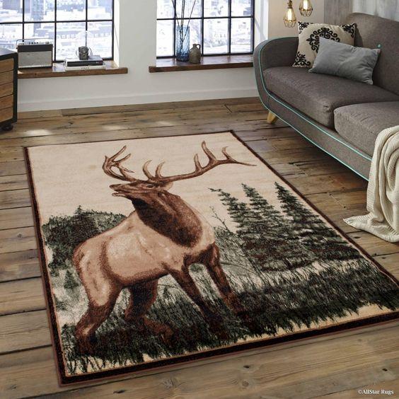Deer Limited Edition Rug 3 Deer Limited Edition Rug