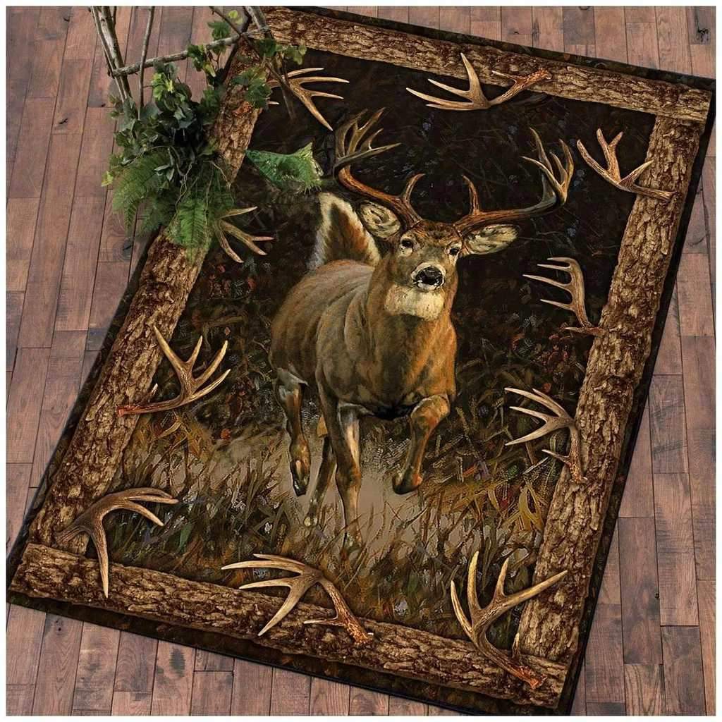 Deer Limited Edition Rug 7 Deer Limited Edition Rug