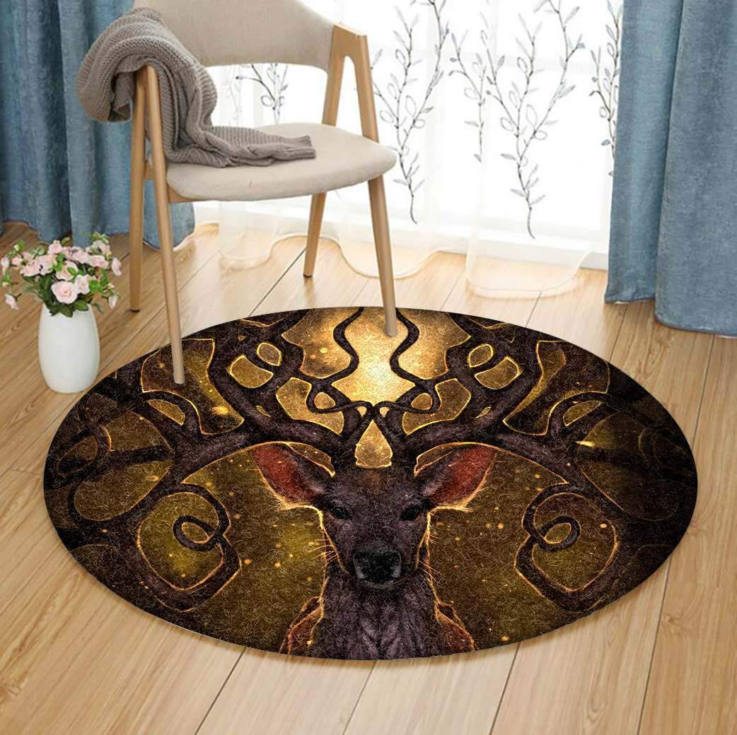 Deer Limited Edition Round Rug