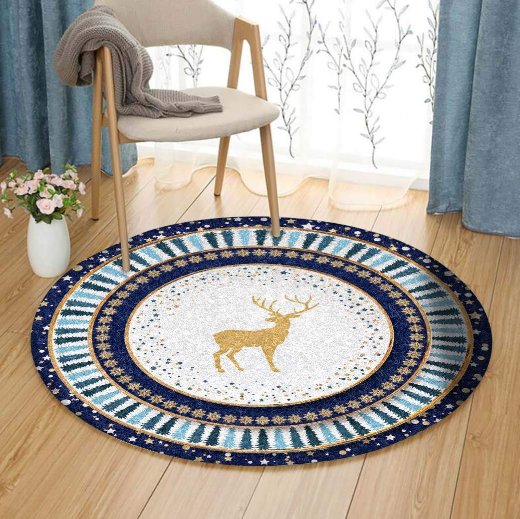 Deer Limited Edition Round Rug