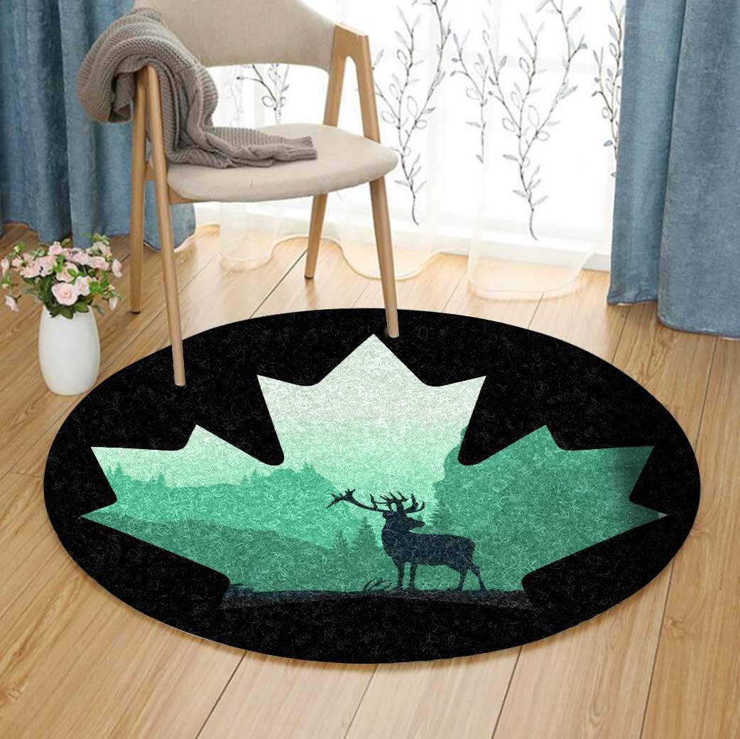Deer Limited Edition Round Rug