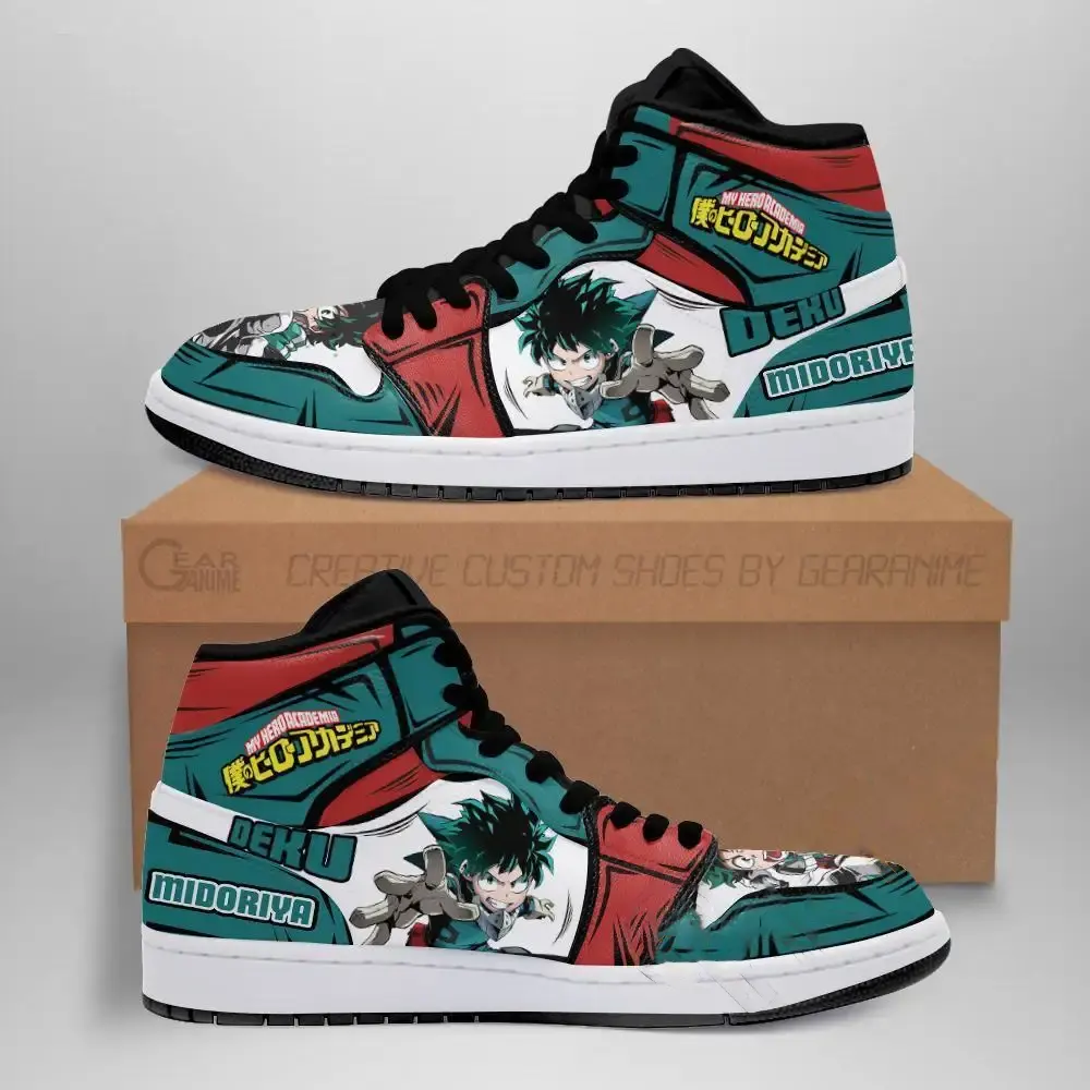 Deku Izuku Custom My Hero Academia Anime Amazon Air Jordan Shoes 10 Deku Izuku Custom My Hero Academia Anime Amazon Air Jordan Shoes