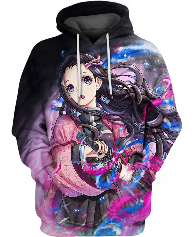Demon Corps Nezuko Hoodie 3D 13 Demon Corps Nezuko Hoodie 3D