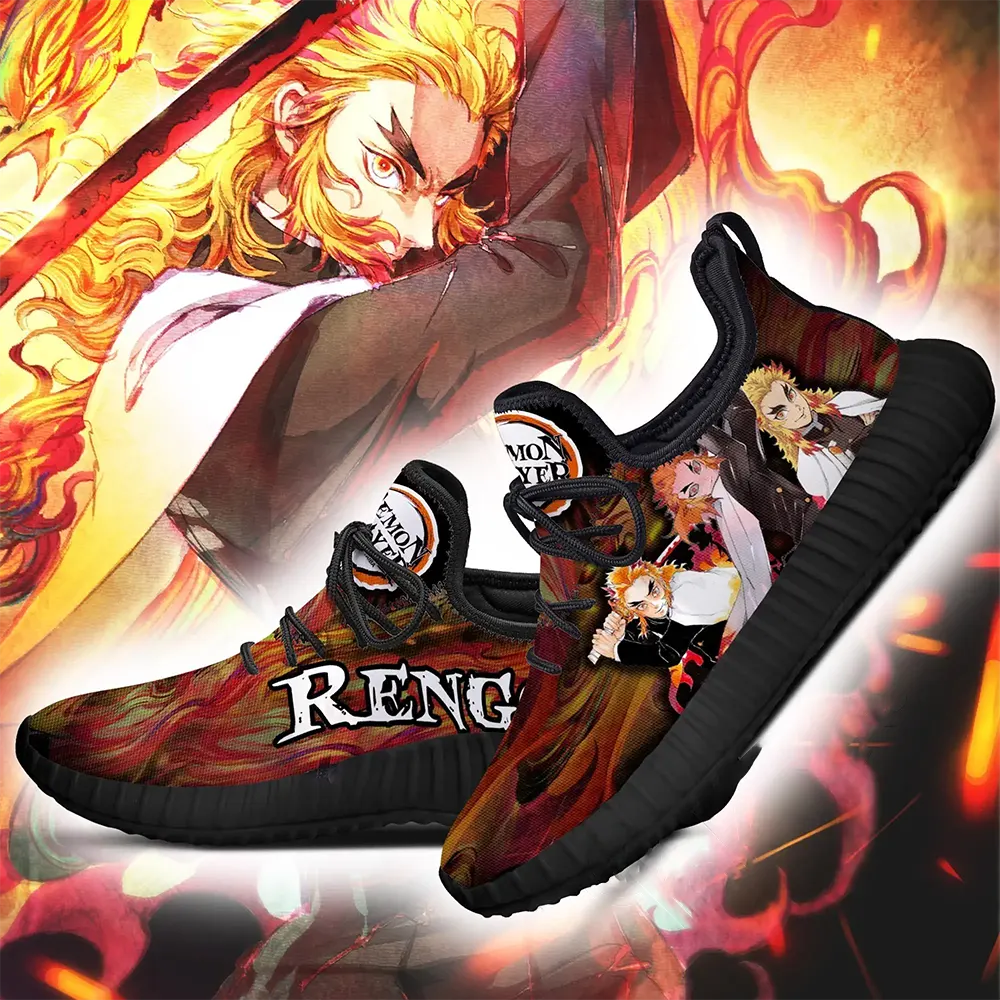 Demon Slayer Kyojuro Rengoku Custom Anime Amazon Reze Shoes 8 Demon Slayer Kyojuro Rengoku Custom Anime Amazon Reze Shoes