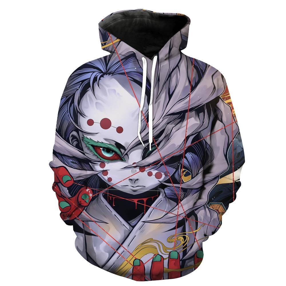 Demon Slayer Lower Moon Rui Hoodie 3D 6 Demon Slayer Lower Moon Rui Hoodie 3D