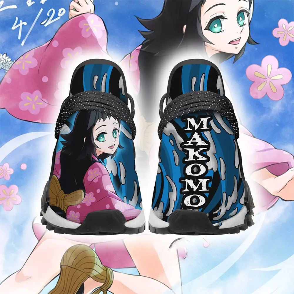 Demon Slayer Makomo Skill Anime Amazon NMD Human Shoes