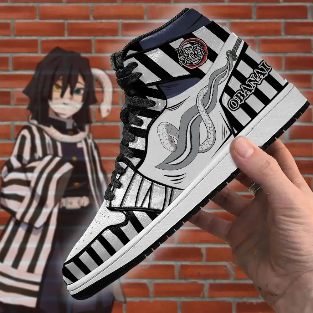 Demon Slayer Obanai Iguro Sword Snake Anime Amazon Air Jordan Shoes 14 Demon Slayer Obanai Iguro Sword Snake Anime Amazon Air Jordan Shoes