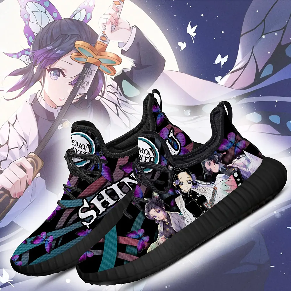 Demon Slayer Shinobu Kocho Custom Anime Amazon Reze Shoes
