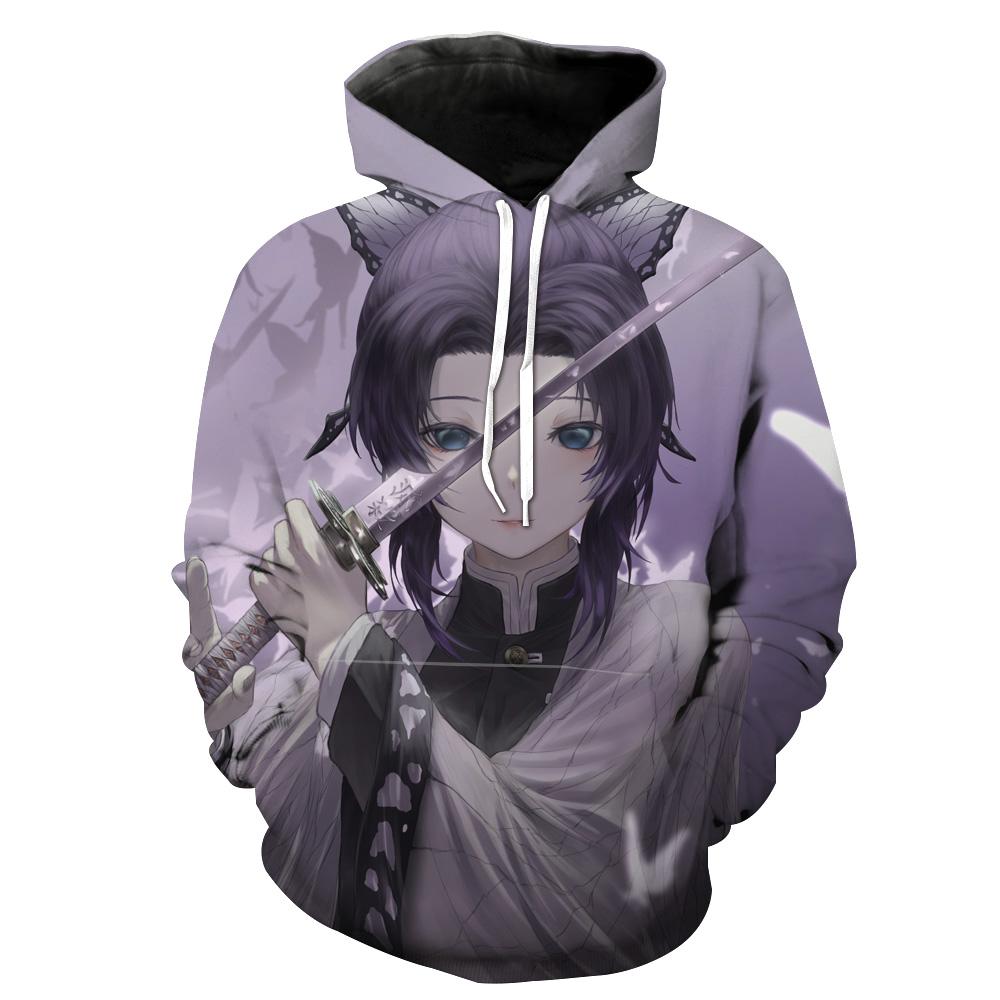 Demon Slayer Shinobu Kocho Shinobu Kocho Hoodie 3D 2 Demon Slayer Shinobu Kocho Shinobu Kocho Hoodie 3D