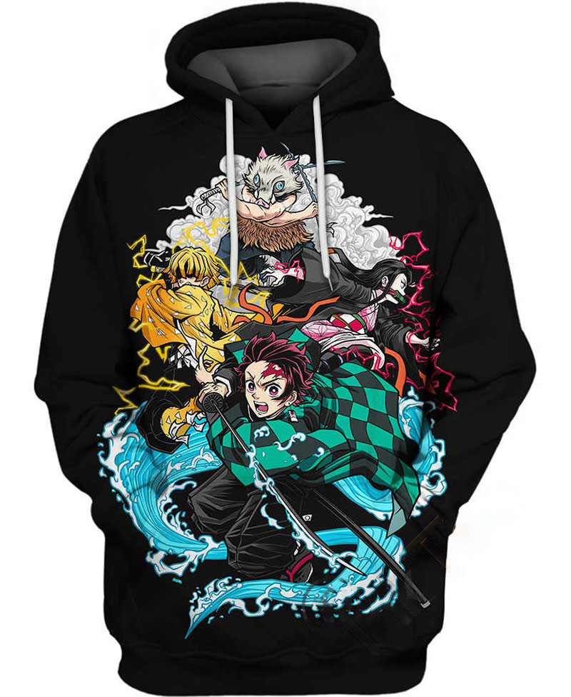 Demon Slayer Unified Hoodie 3D 13 Demon Slayer Unified Hoodie 3D