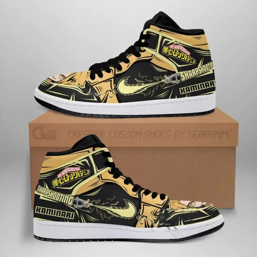 Denki Kaminari Skill My Hero Academia Anime Amazon Air Jordan Shoes