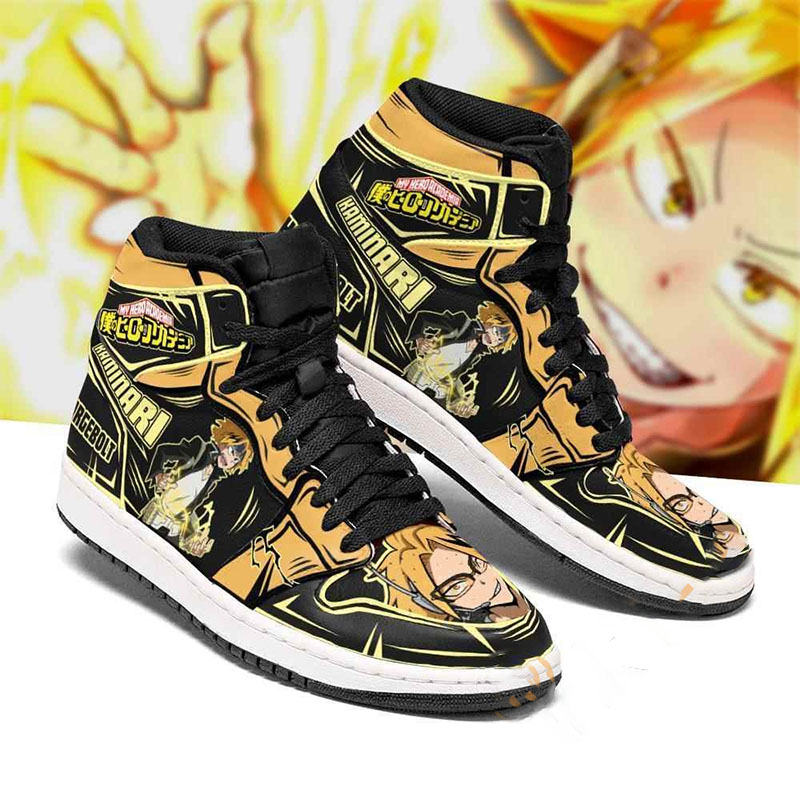 Denki Stun Custom My Hero Academia Sneakers Anime Air Jordan Shoes 11 Denki Stun Custom My Hero Academia Sneakers Anime Air Jordan Shoes