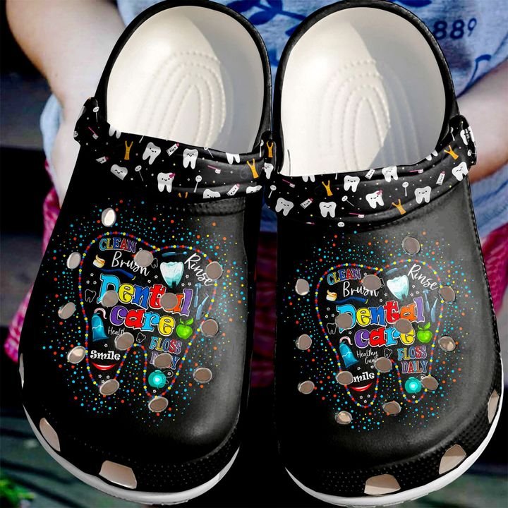 Dentist Brush Your Teeth Crocs Clog Shoes