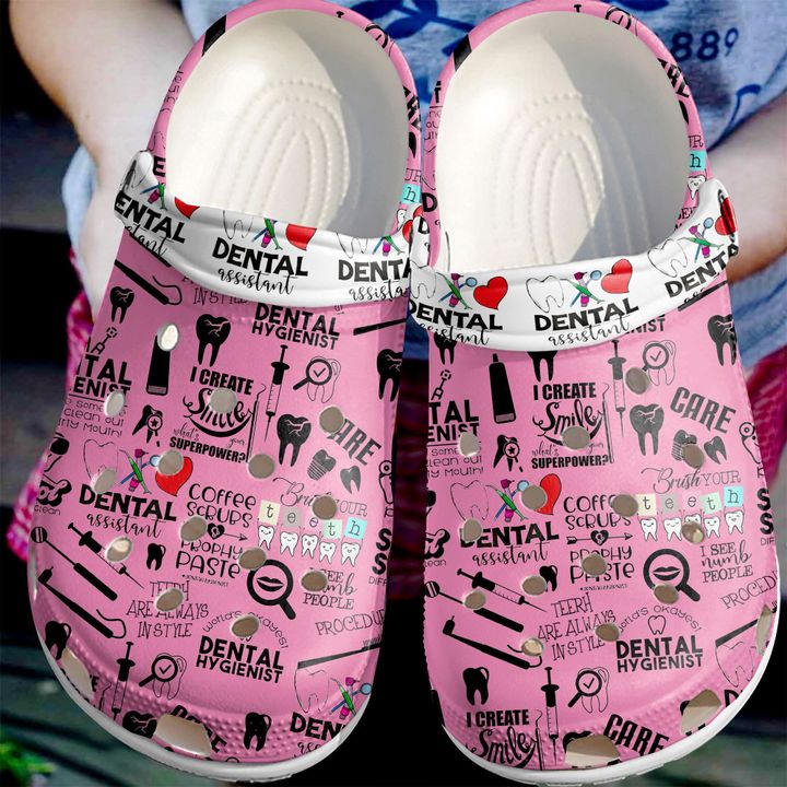 Dentist Brush Your Teeth Crocs Clog Shoes