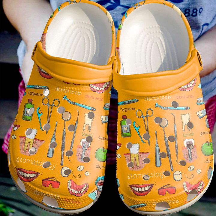 Dentist Dental Care Crocs Clog Shoes