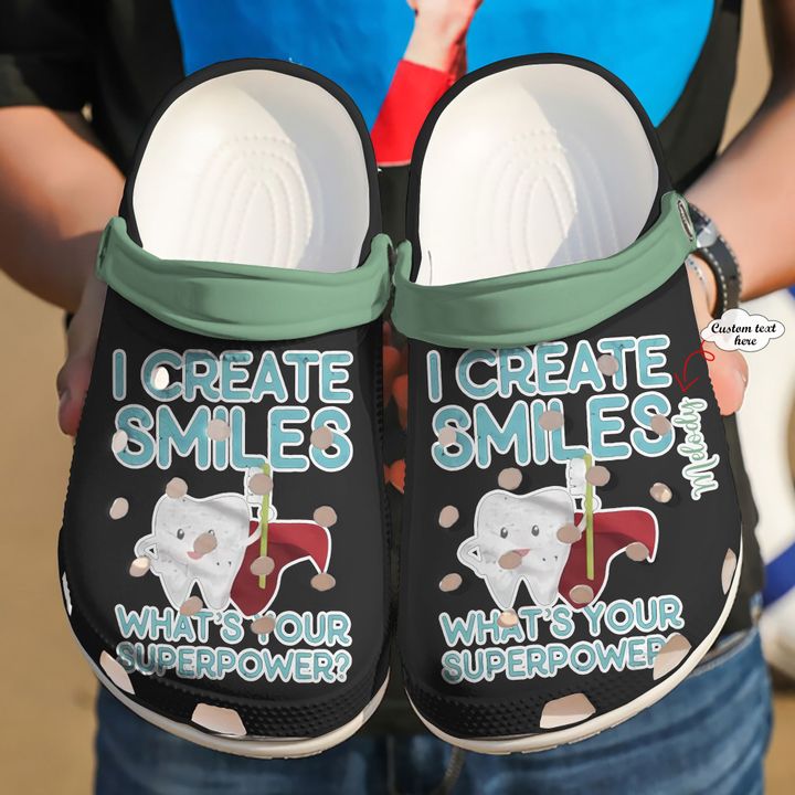 Dentist Personalized What's Your Super Power Crocs Clog Shoes 4 Dentist Personalized What’s Your Super Power Crocs Clog Shoes