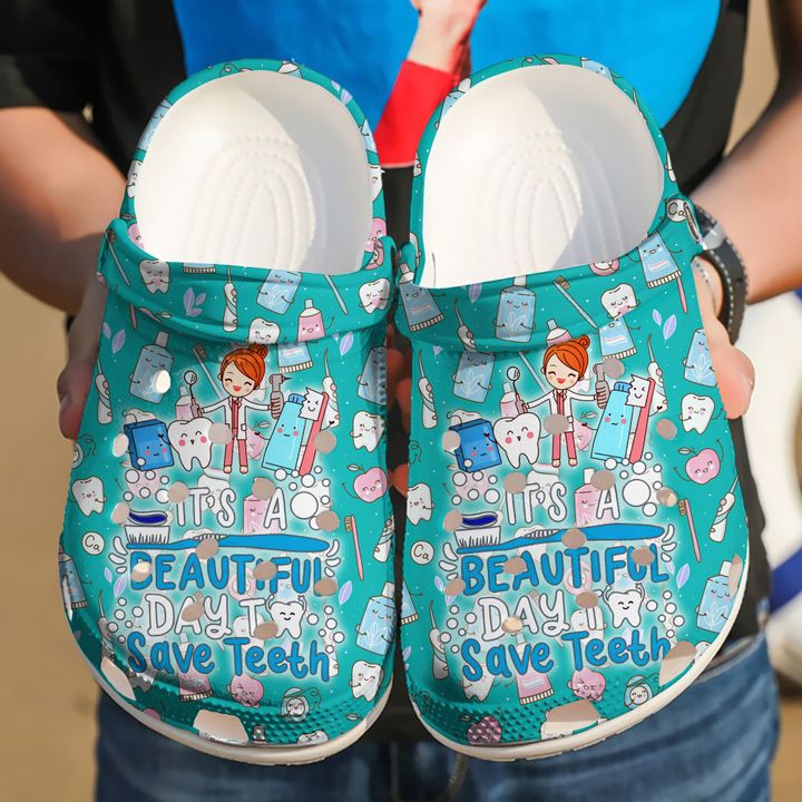 Dentist To Save Teeth Crocs Clog Shoes