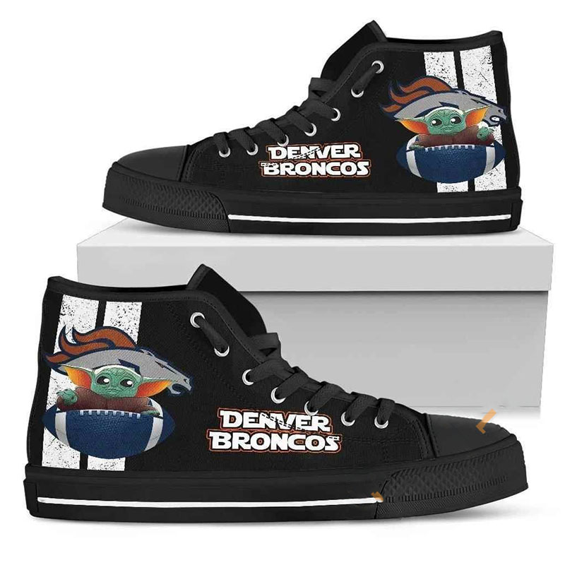 Denver Broncos High Top Shoes 1 Denver Broncos High Top Shoes