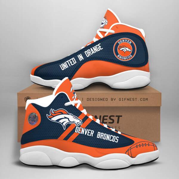 Denver Broncos Custom Air Jordan Shoes