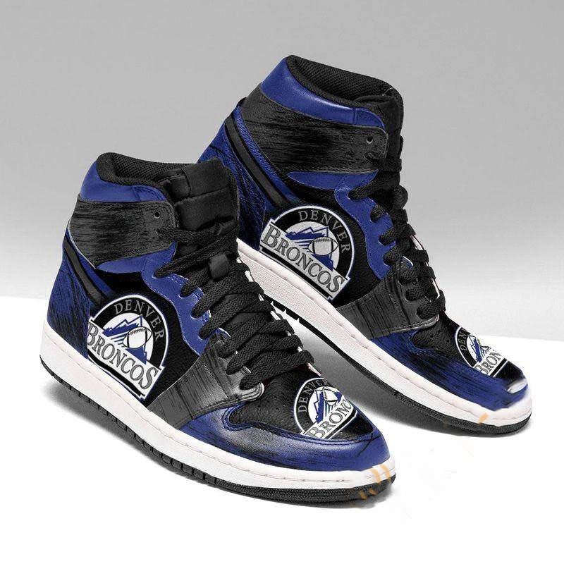 Denver Broncos Custom Sneaker Air Jordan Shoes 8 Denver Broncos Custom Sneaker Air Jordan Shoes