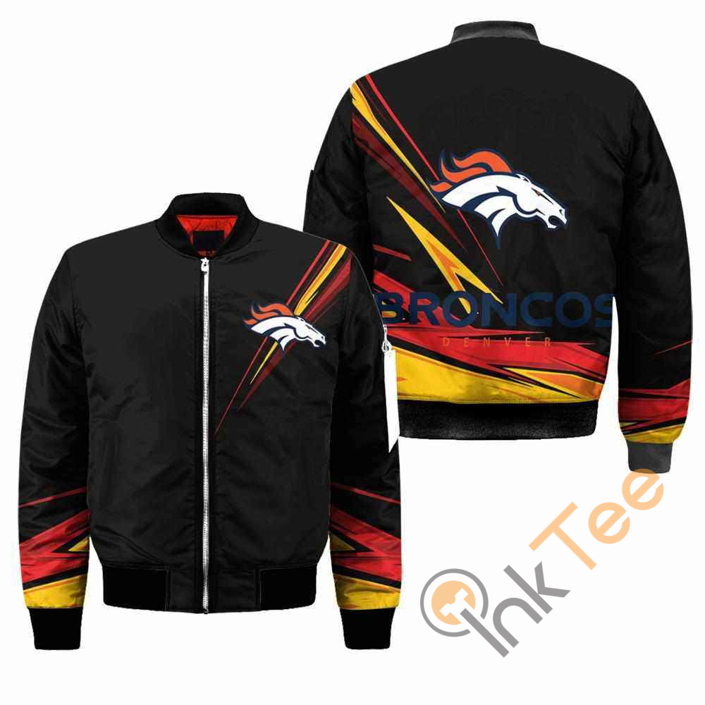 Denver Broncos NFL Black Apparel Best Christmas Gift For Fans Bomber Jacket 9 Denver Broncos NFL Black Apparel Best Christmas Gift For Fans Bomber Jacket