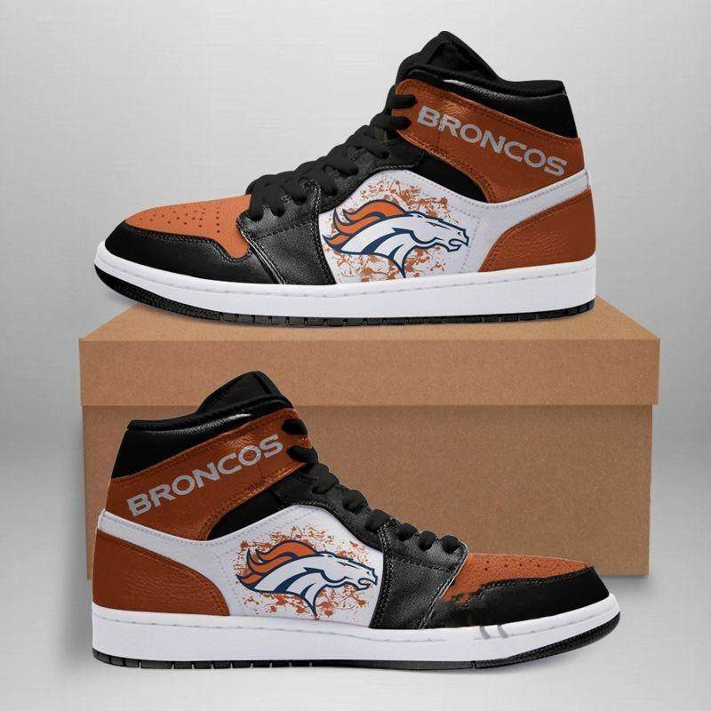 Denver Broncos NFL Custom Air Jordan Shoes