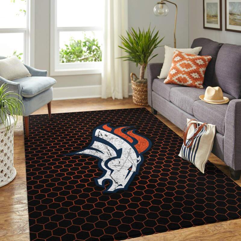 Denver Broncos Nfl Limited Edition Rug 1 Denver Broncos Nfl Limited Edition Rug