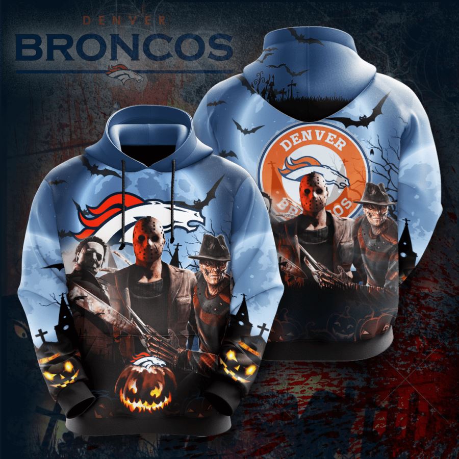 Denver Broncos Custom Hoodie 3D