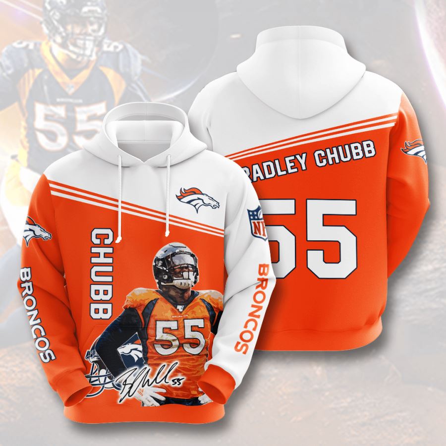 Denver Broncos Custom Hoodie 3D