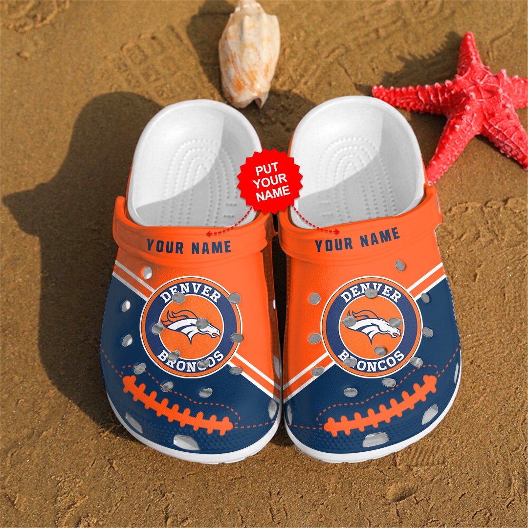 Denver Broncos Personalized Custom For Nfl Fans Crocs Clog Shoes 1 Denver Broncos Personalized Custom For Nfl Fans Crocs Clog Shoes