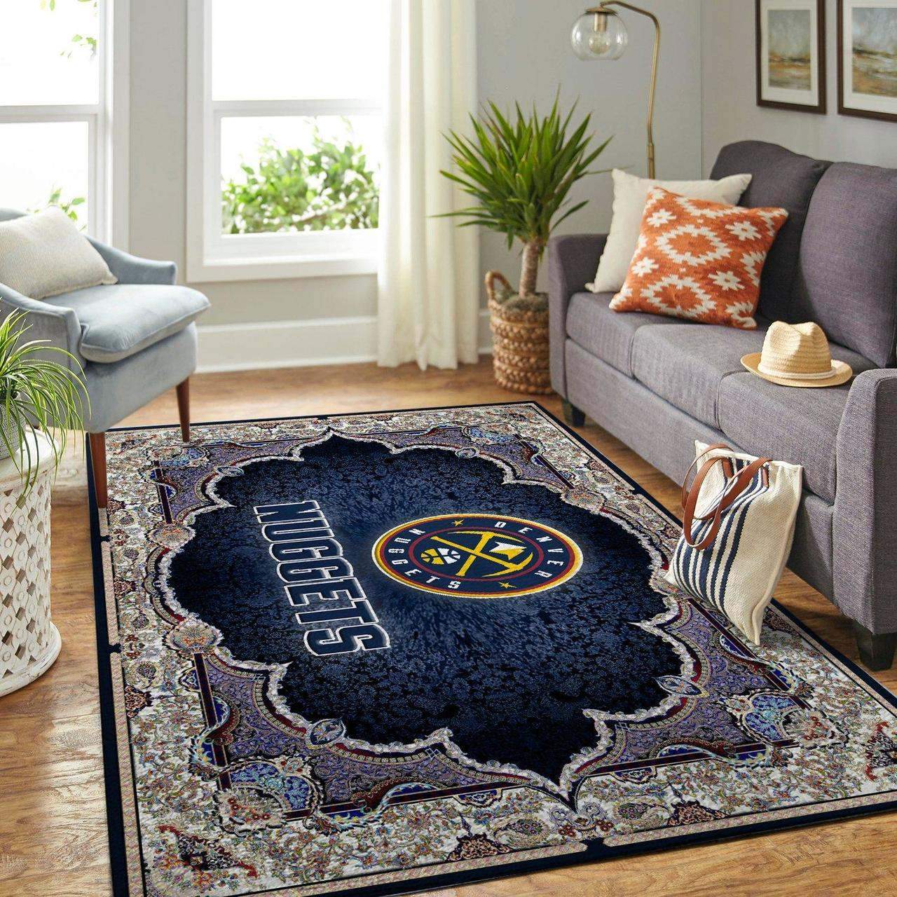Denver Nuggets Nba Area Limited Edition Rug