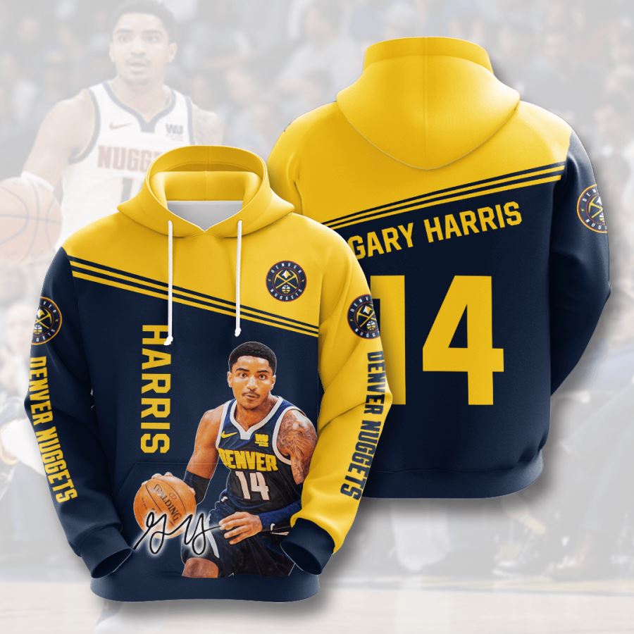 Denver Nuggets Custom Hoodie 3D