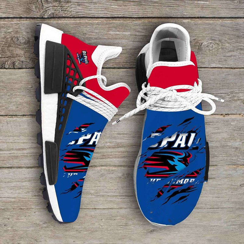 DePaul Blue Demons Scratch-Revealing Design NMD Human Shoes