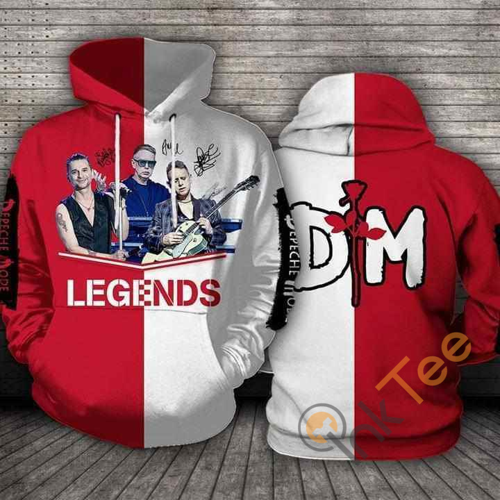 Depeche Mode Legends Signed Hoodie Hoodie 3d