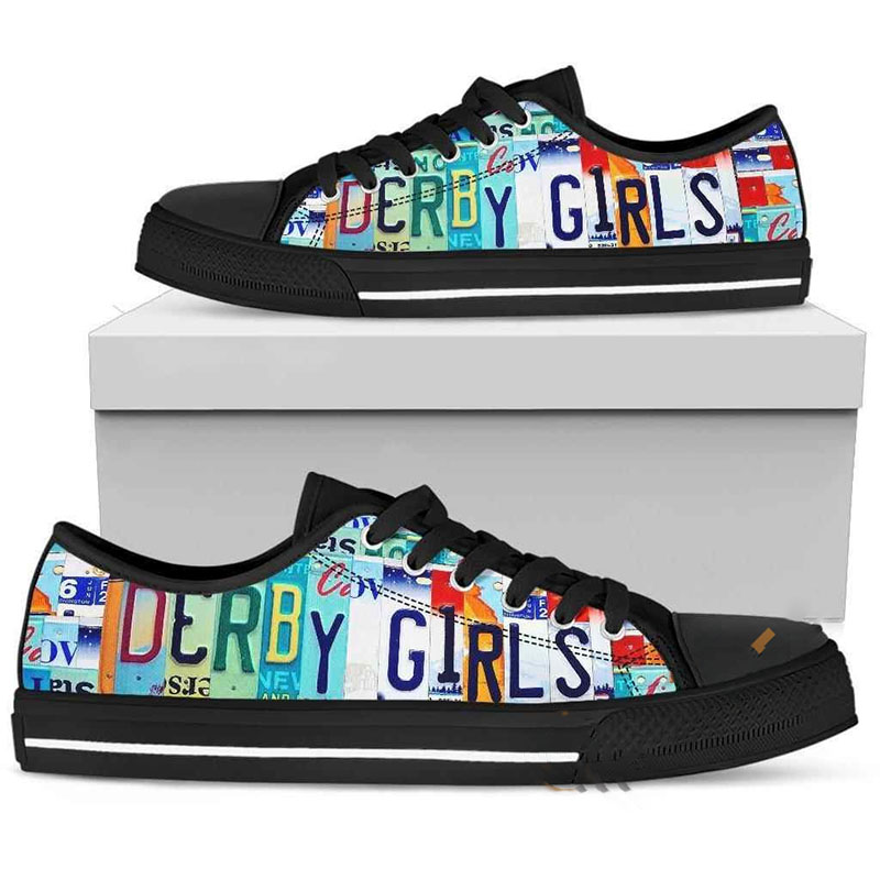 Derby Girls Low Top Shoes 9 Derby Girls Low Top Shoes