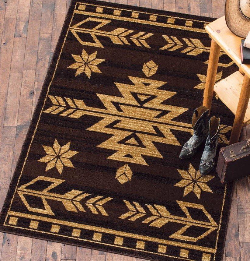 Desert Arrow Brown Limited Edition Rug 1 Desert Arrow Brown Limited Edition Rug