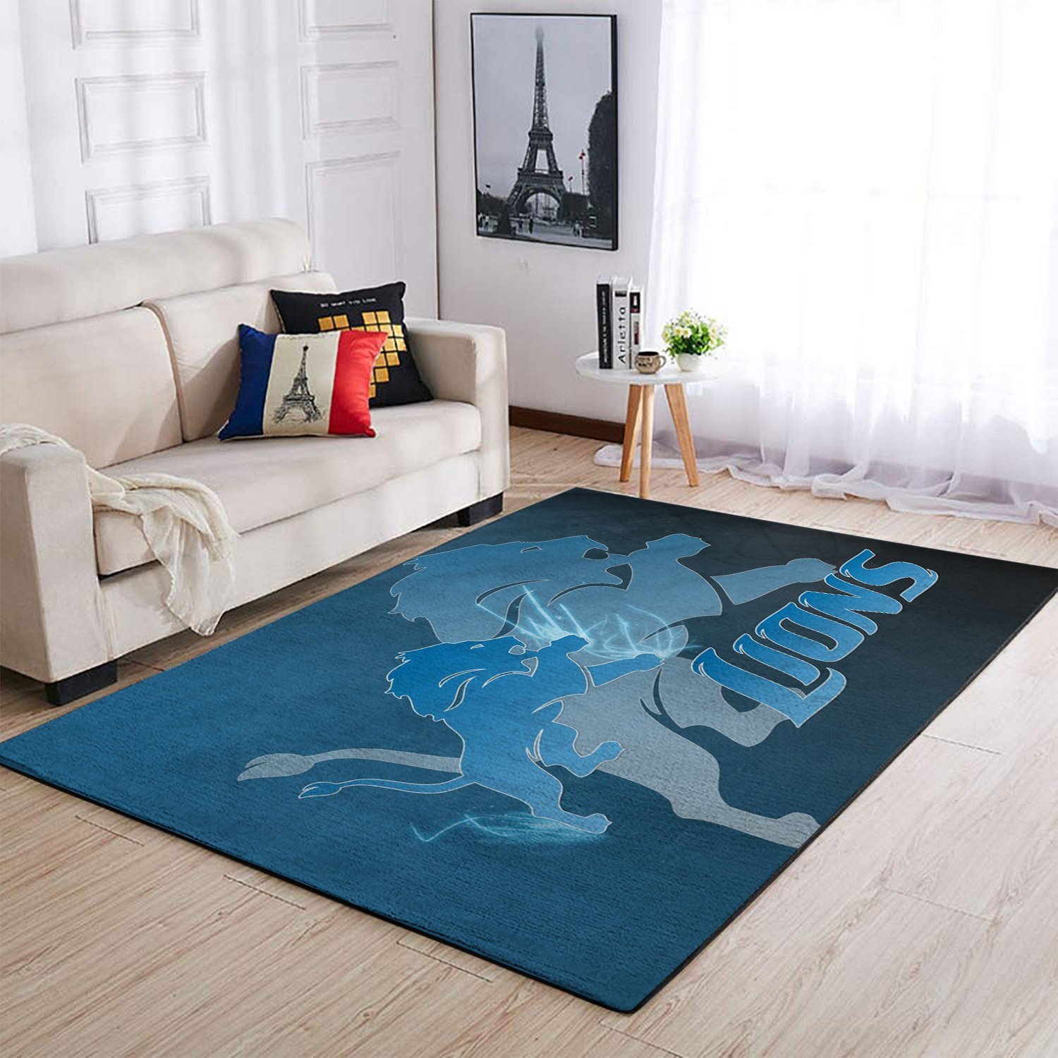 Detroit Lions Area Limited Edition Rug 1 Detroit Lions Area Limited Edition Rug