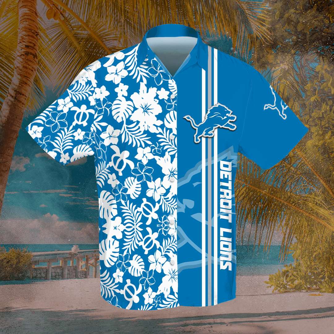 Detroit Lions Custom Hawaiian shirts