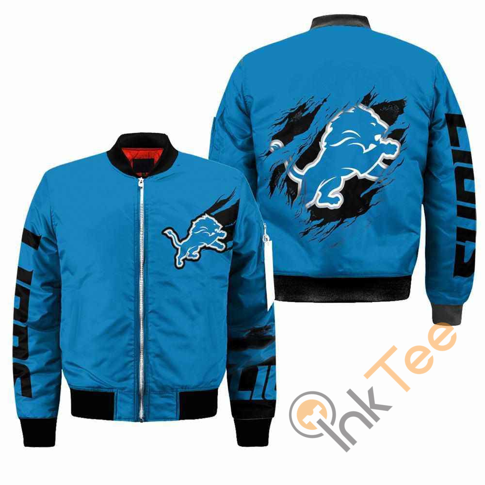 Detroit Lions NFL Apparel Best Christmas Gift For Fans Bomber Jacket