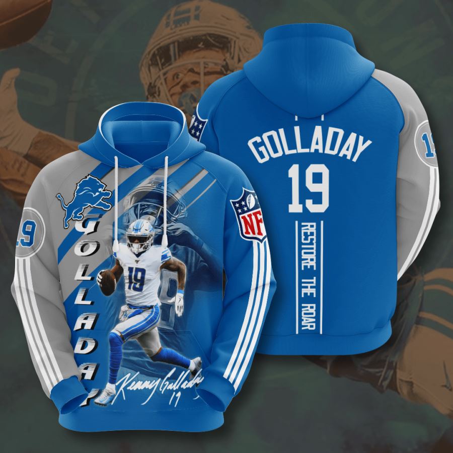 Detroit Lions Custom Hoodie 3D