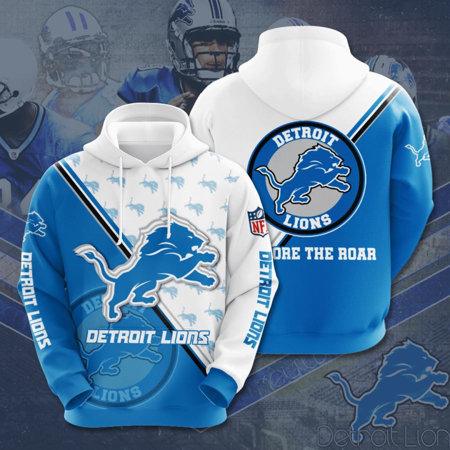 Detroit Lions Custom Hoodie 3D