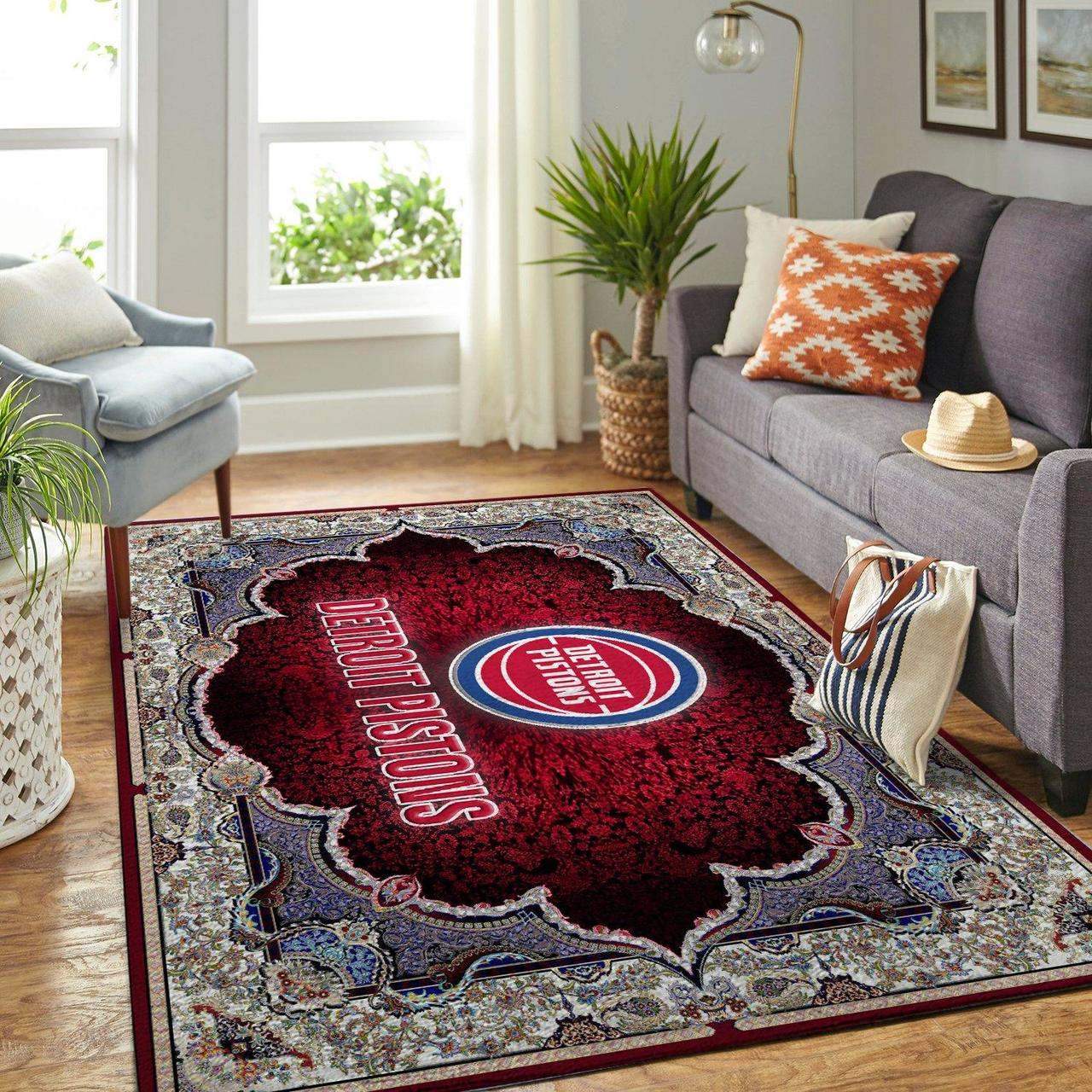Detroit Pistons Nba Area Limited Edition Rug 7 Detroit Pistons Nba Area Limited Edition Rug