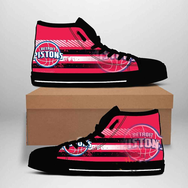 Detroit Pistons Nba Basketball High Top Shoes 4 Detroit Pistons Nba Basketball High Top Shoes